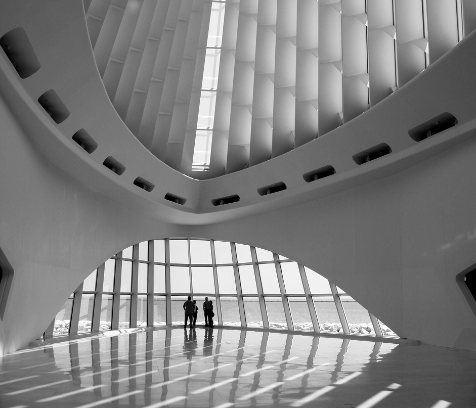 vertical shot interior design building 1